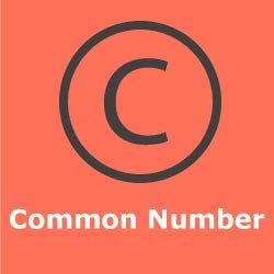  Teer Common Numbers